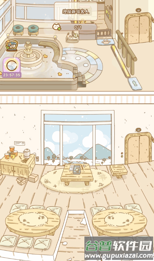 喵喵旅店手游(Idle Cat Hotel)截图2