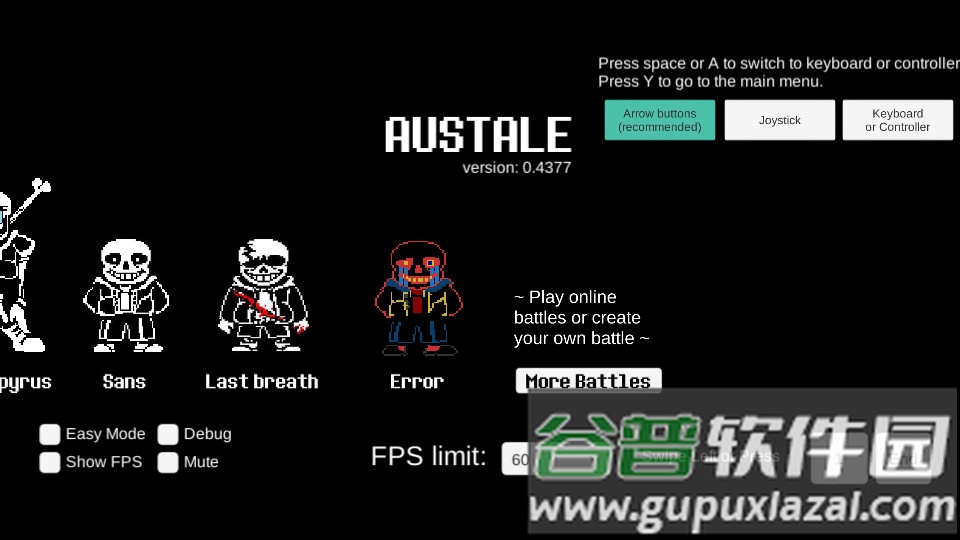 传说之下三重审判(AUSTALE)截图1