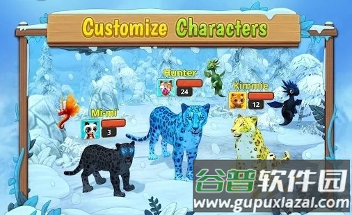 雪豹家族模拟器游戏截图3