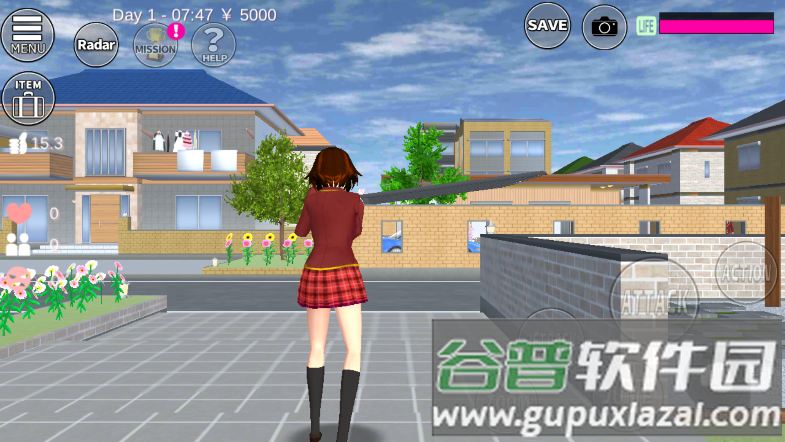 樱花校园模拟器菜单版(SAKURA SchoolSimulator)截图4