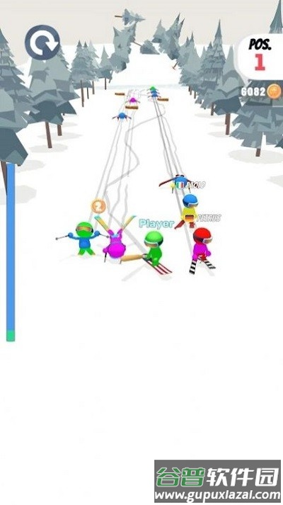 雪崩竞赛游戏(avalanche race)截图1