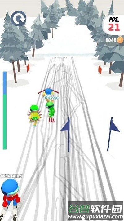 雪崩竞赛游戏(avalanche race)截图2