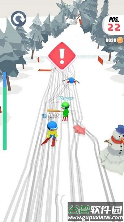 雪崩竞赛游戏(avalanche race)截图3
