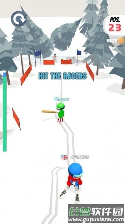 雪崩竞赛游戏(avalanche race)截图4