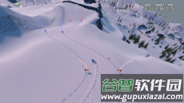 雪山滑雪大冒险2游戏(Grand Mountain 2)截图1