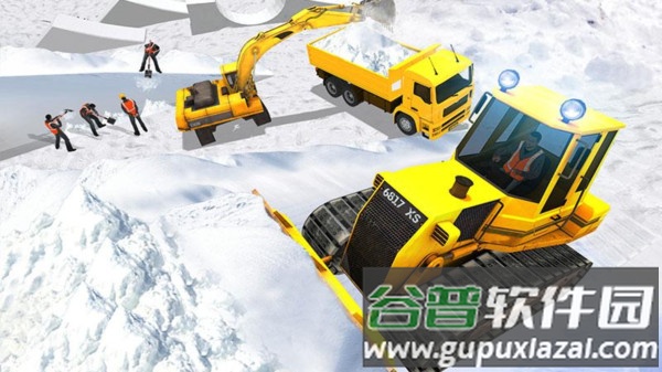 雪山挖掘机模拟器游戏截图5
