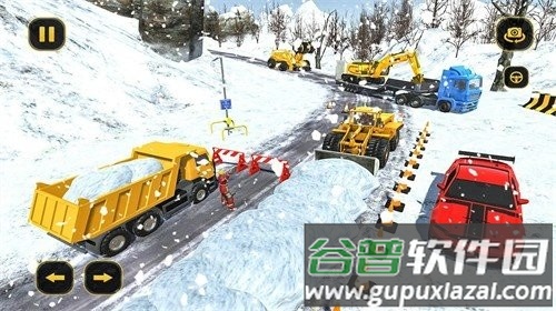 雪地货车模拟运输手机版截图2