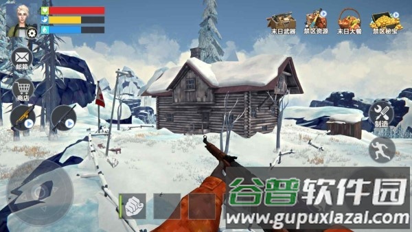 雪地竞赛游戏截图5