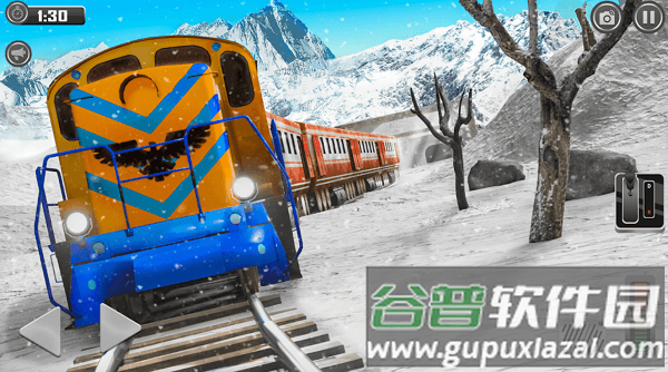 雪地火车模拟器手机版截图1