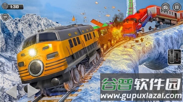 雪地火车模拟器手机版截图4