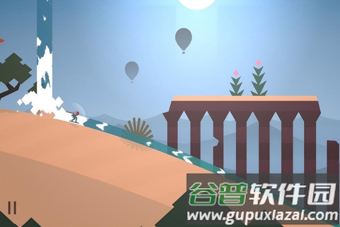 雪地滑翔机游戏截图3