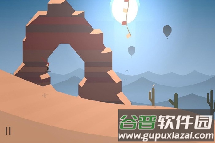 雪地滑翔机游戏截图4