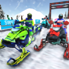 雪地摩托越野车冬季运动游戏v1.0.2