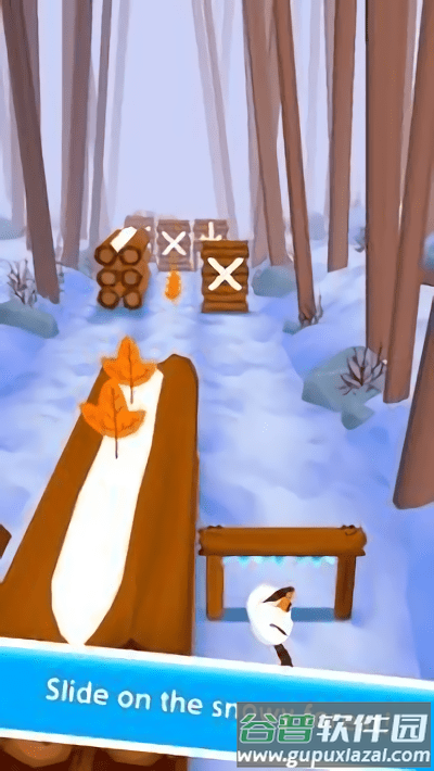 雪人极速冲刺游戏(snowman rush)截图1