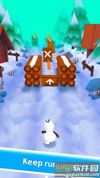 雪人极速冲刺游戏(snowman rush)截图2