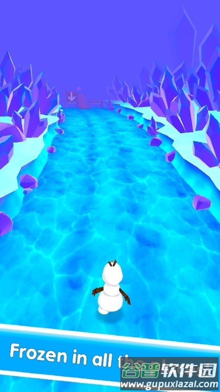 雪人冲刺之旅游戏(snowman rush)截图4