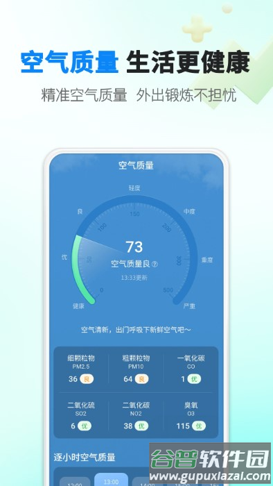 雨滴天气预报app截图2