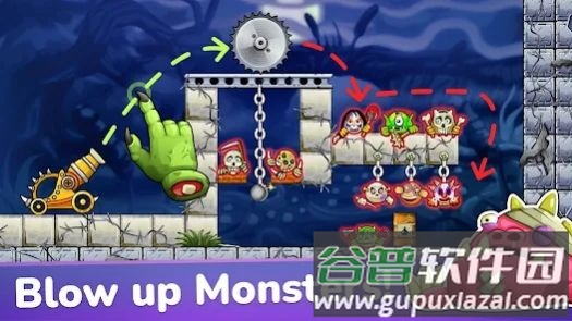 粉碎怪兽大炮游戏下载安装(Crush the Monsters)截图4