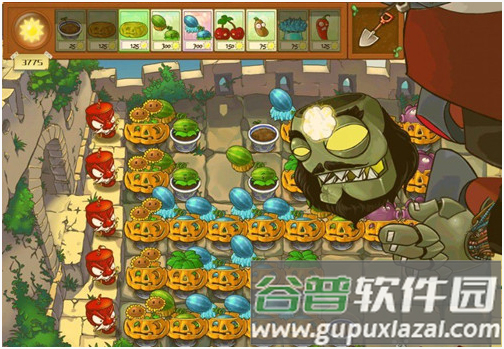 植物大战僵尸长城版破解版宣传图