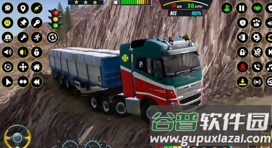 泥浆车越野狂飙游戏(Mud Truck 4x4 Offroad Game)截图2