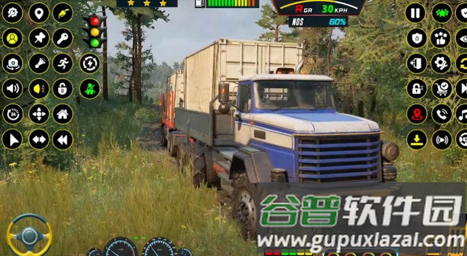 泥浆车越野狂飙游戏(Mud Truck 4x4 Offroad Game)截图3