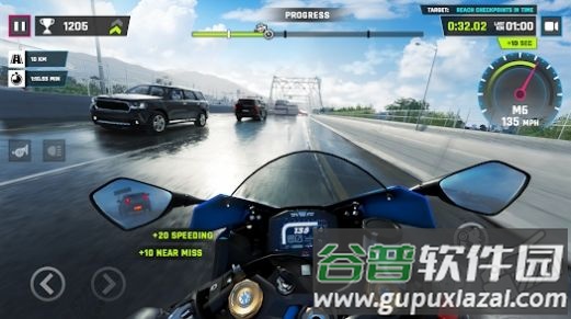 高速摩托模拟器Highway Traffic Bike Simulator截图2