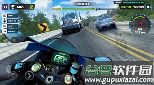 高速摩托模拟器Highway Traffic Bike Simulator截图3