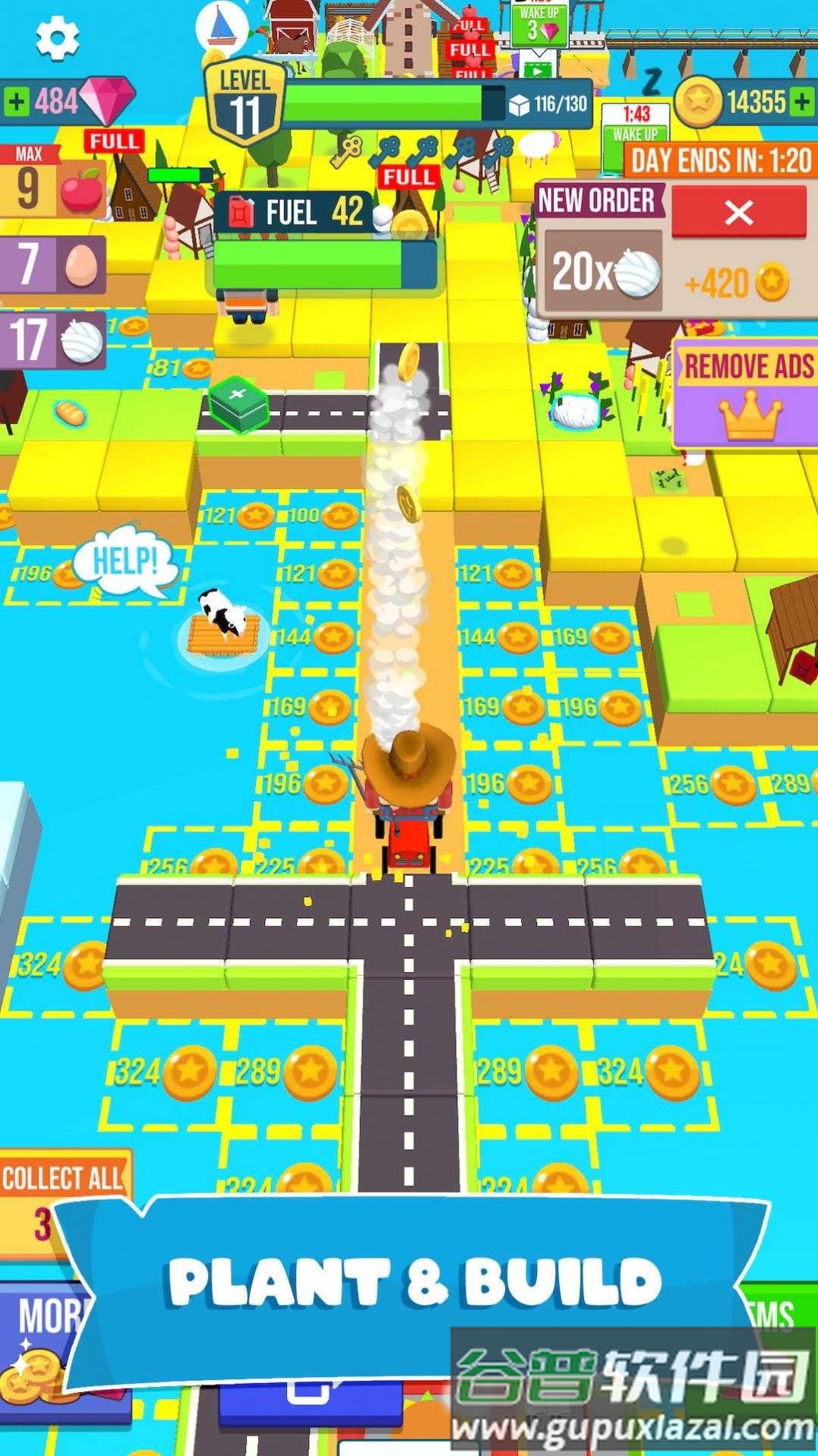 成长岛农场沙盒游戏下载安装(Grow Island)截图2