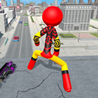 火柴人城市超级保卫者Stickman Rope Hero Superherov1.0
