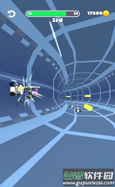 隧道竞速游戏(tunnel kart)截图2