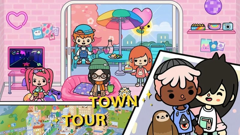托卡迷你小镇探险最新版截图1