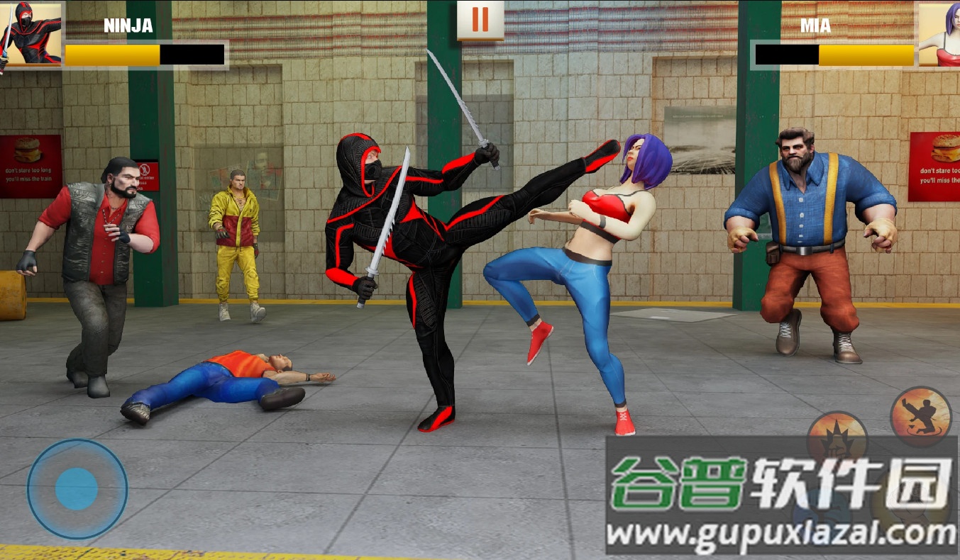 忍者超级英雄格斗(Street Fight)截图1
