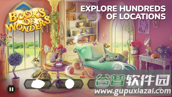 隐藏对象游戏奇迹之书游戏(hidden object games)截图4