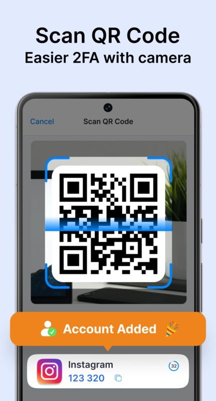 2FA身份验证器(2FA Authenticator)截图1