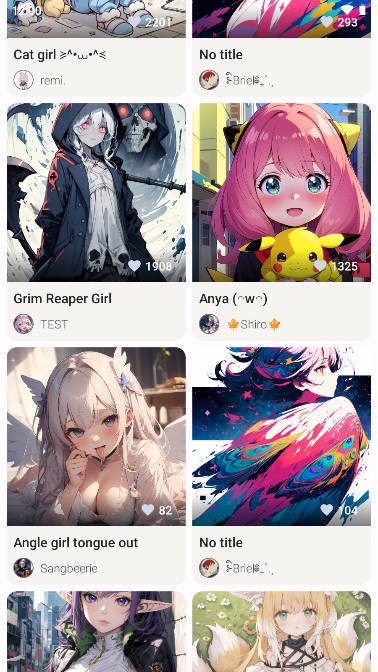 pixaiart手机版(Pixai.Art)截图3