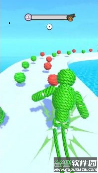 绳索人奔跑游戏(Rope Man)截图1