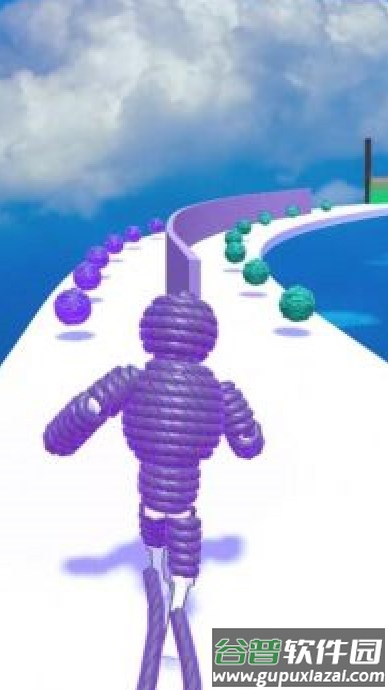 绳索人奔跑游戏(Rope Man)截图2