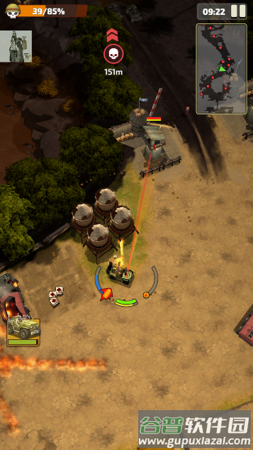 豺狼射击手陆军坦克手游钻石不减反增版下载(Jackal 3D)