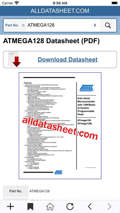 alldatasheet中文版截图1