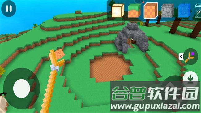 随机空岛生存建造游戏截图2