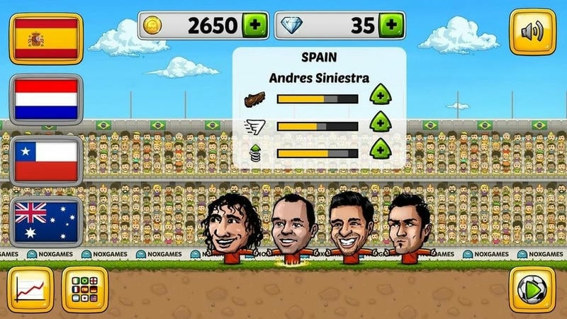 傀儡足球2014游戏(Puppet Soccer 2014)截图1