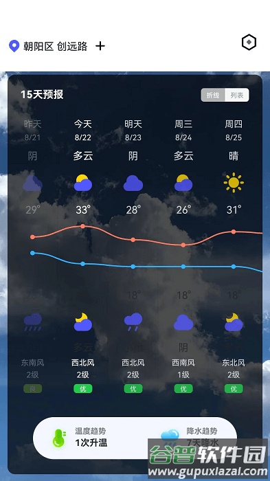 随时报天气大字版app截图1