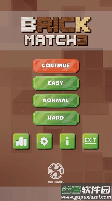 三色方块消除游戏(Brick Match 3)截图1