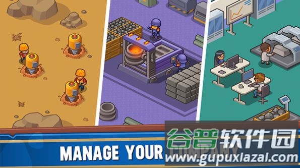 矿工商业帝国游戏(Idle Miner)截图2