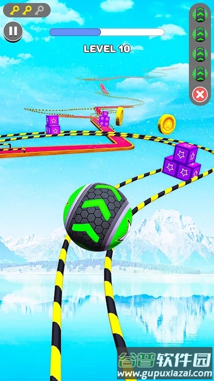 天空滚动球冲刺Sky Rolling Ball截图4