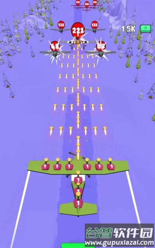 合并战机大师Battleship Weapon Merge War游戏截图1