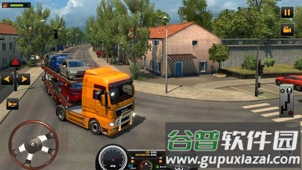 美国重型卡车模拟器US Heavy Modern Truck: New Driving Simulator 2020截图1