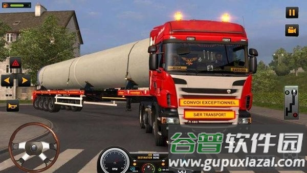 美国重型卡车模拟器US Heavy Modern Truck: New Driving Simulator 2020截图2