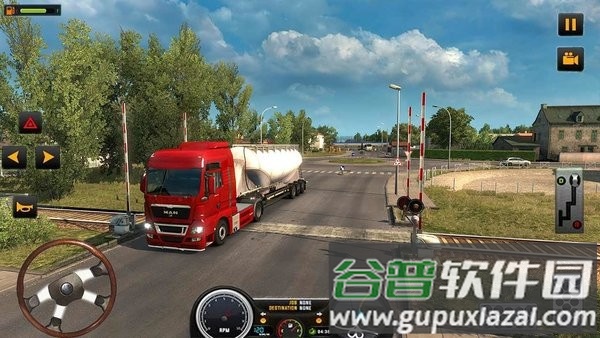 美国重型卡车模拟器US Heavy Modern Truck: New Driving Simulator 2020截图4