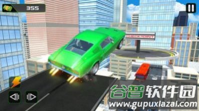疯狂汽车空中驾驶游戏截图1